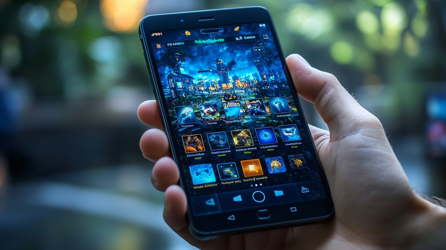 Selection of gaming applications