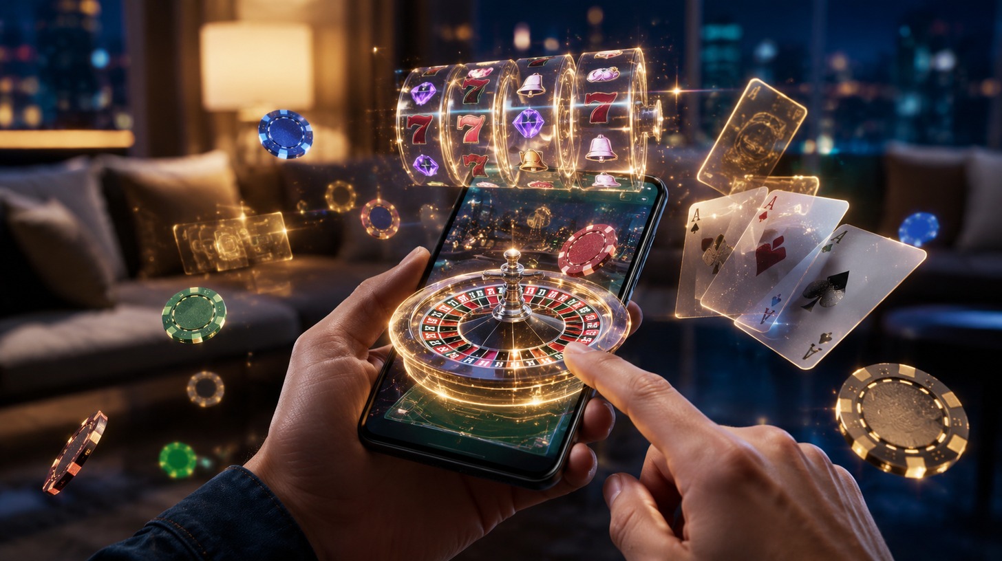 Augmented reality in online gambling apps